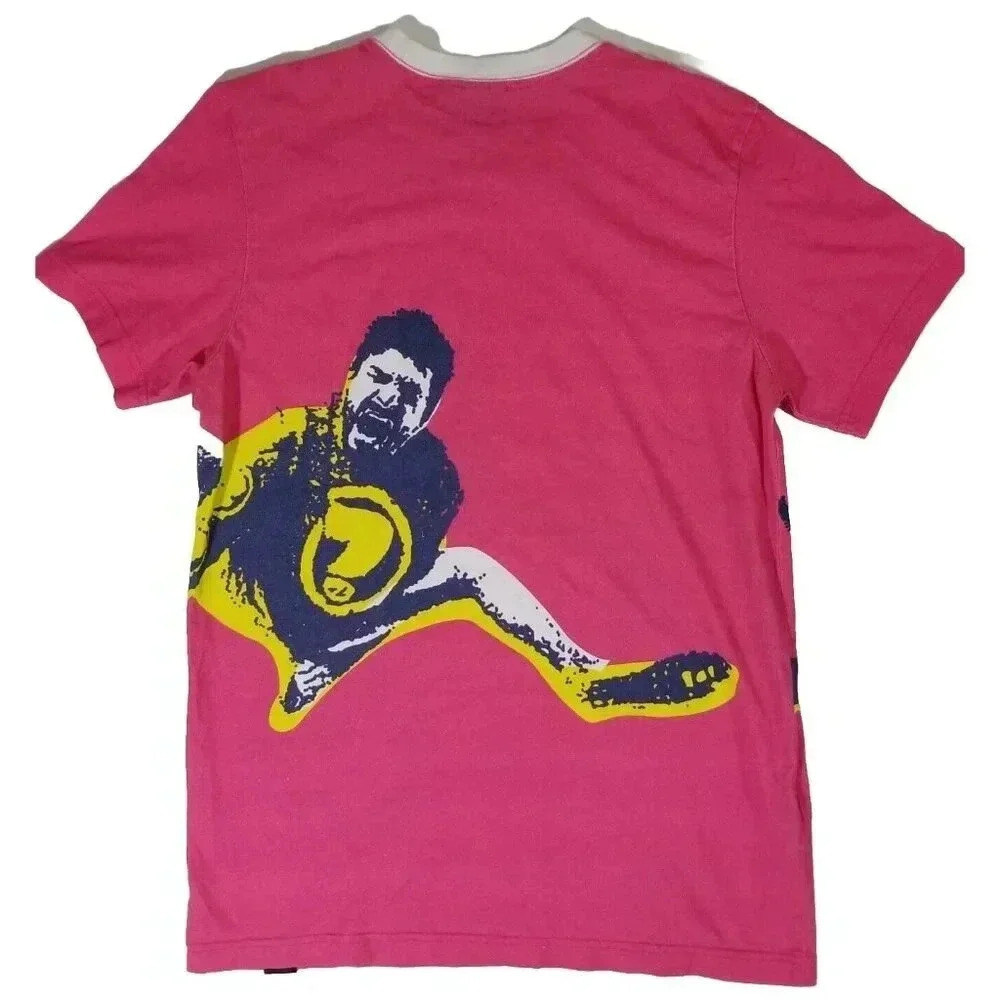adidas Originals Archive Catalog T-Shirt Men's M All Over Retro 90's Crew Neck - Picture 4 of 5